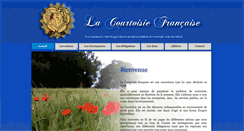 Desktop Screenshot of courtoisie-francaise.com
